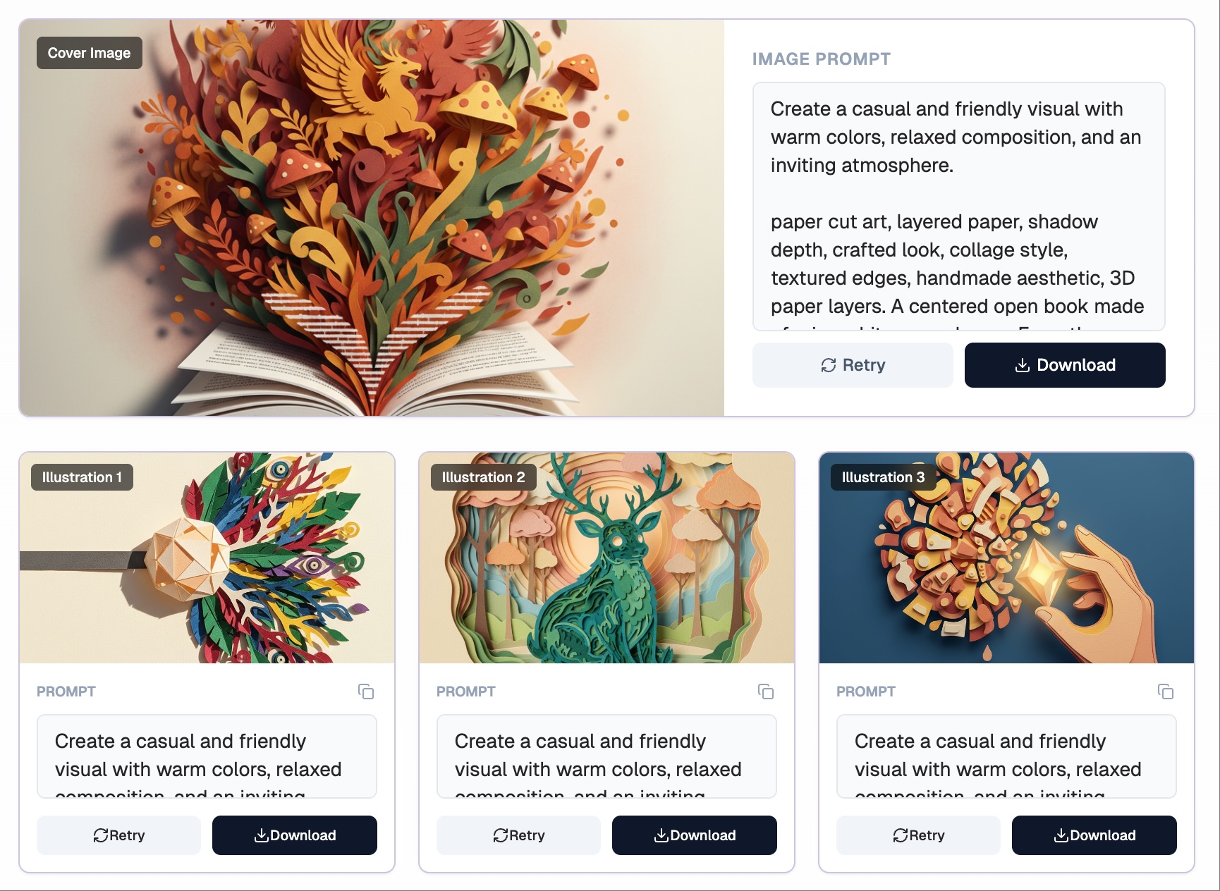 AI Generated Article Images